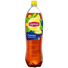 Напиток безалкогольный LIPTON Холодный чай со вкус. Лимона паст.на раст.сырье негаз. ПЭТ 1.5L
