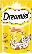 Корм д/кошек DREAMIES С сыром 60г