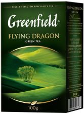 Чай зеленый GREENFIELD Flying Dragon лист. к/уп 100г