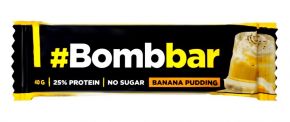 Батончик BOMBBAR Протеиновый Банановый пудинг в шоколаде 40г