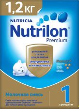 Д/п смесь NUTRILON 1 Premium с 0 мес картон 1200г