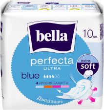 Прокладки BELLA Extra Soft Perfecta blue гигиен впитыв. воздухопрониц. 10шт