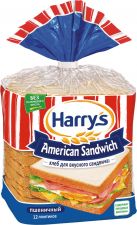 Хлеб HARRY'S Аmerican sandwich пшеничный 470г
