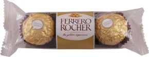 Конфеты FERRERO ROCHER Хруст из мол шок покр измел орешк с нач из крема и лес ореха 38г
